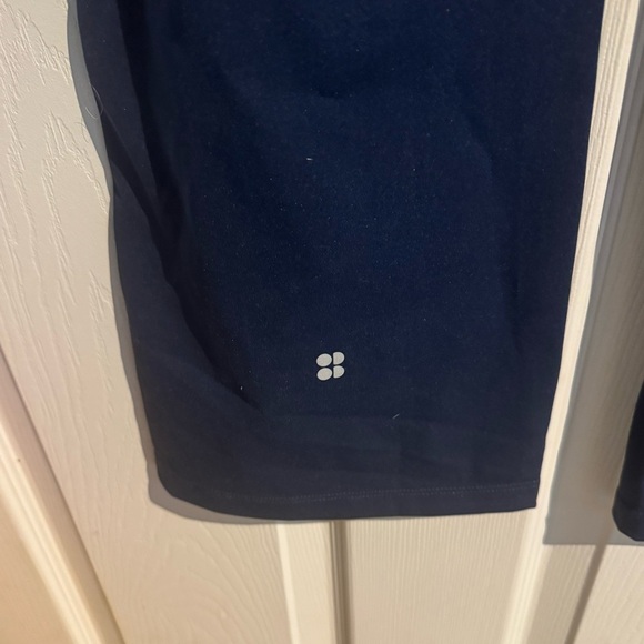 Sweaty Betty Kick Flare Power Workout Trousers Bootleg Navy Size XS - Picture 7 of 16